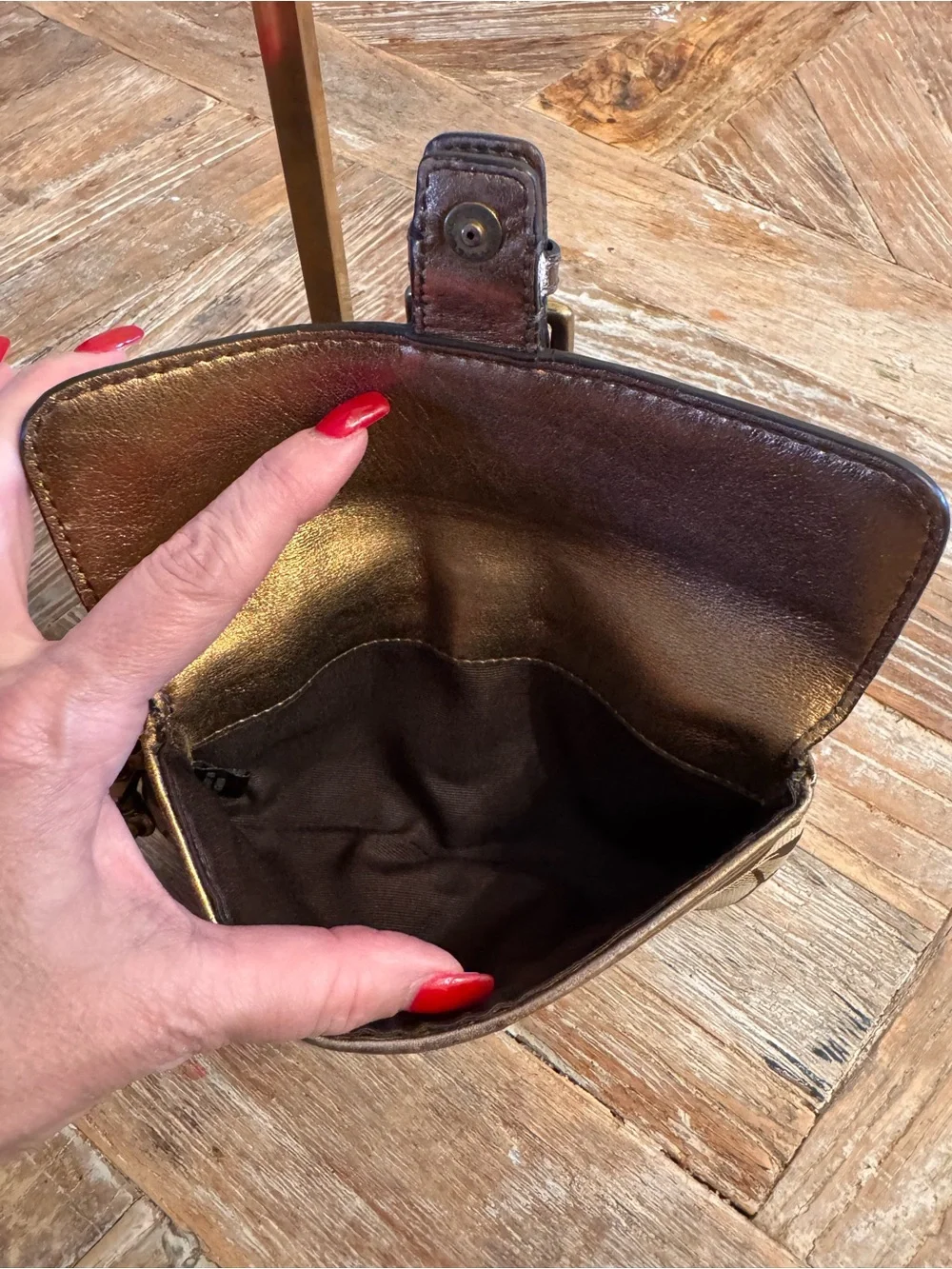 Coach Special Edition 2004 Leather Signature Wristlet